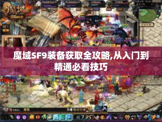 魔域SF9装备获取全攻略,从入门到精通必看技巧