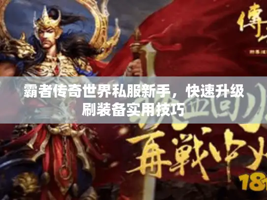 霸者传奇世界私服新手，快速升级刷装备实用技巧