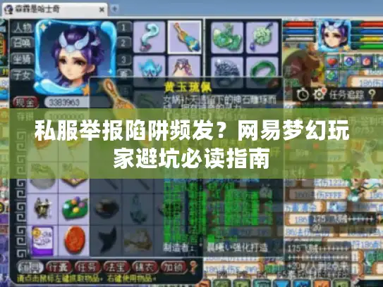 私服举报陷阱频发?网易梦幻玩家避坑必读指南 私服举报陷阱频发?网易梦幻玩家避坑必读指南