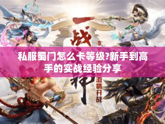 私服蜀门怎么卡等级?新手到高手的实战经验分享