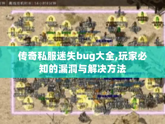 传奇私服迷失bug大全,玩家必知的漏洞与解决方法 传奇私服迷失bug大全,玩家必知的漏洞与解决方法