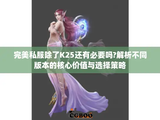 完美私服除了K25还有必要吗?解析不同版本的核心价值与选择策略