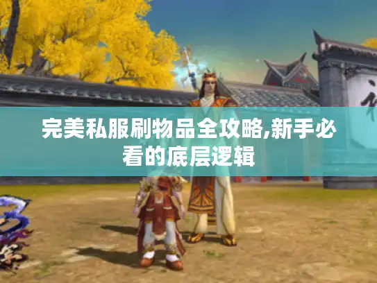 完美私服刷物品全攻略,新手必看的底层逻辑