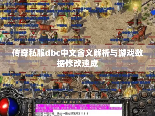 传奇私服dbc中文含义解析与游戏数据修改速成