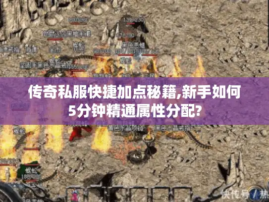 传奇私服快捷加点秘籍,新手如何5分钟精通属性分配?