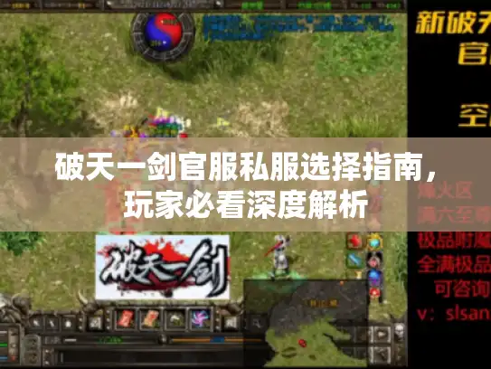 破天一剑官服私服选择指南，玩家必看深度解析