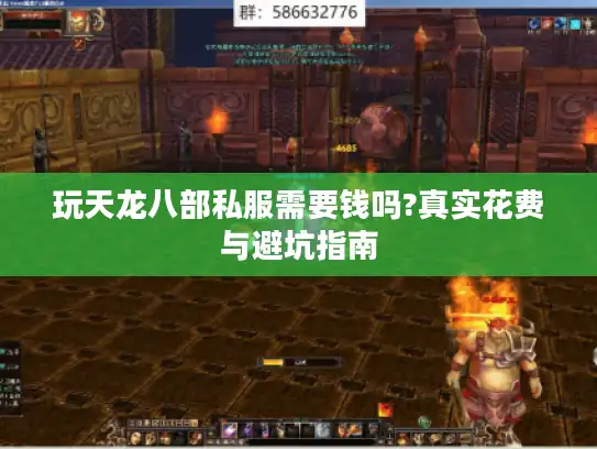 玩天龙八部私服需要钱吗?真实花费与避坑指南