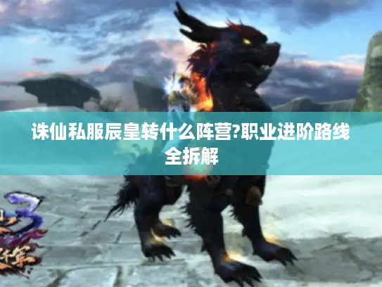 诛仙私服辰皇转什么阵营?职业进阶路线全拆解