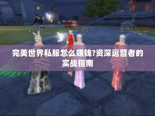 完美世界私服怎么赚钱?资深运营者的实战指南