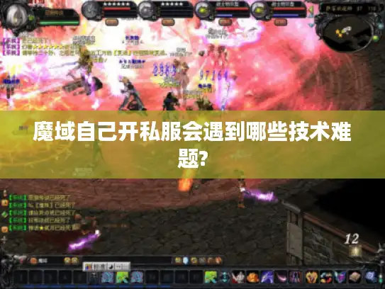 魔域自己开私服会遇到哪些技术难题?