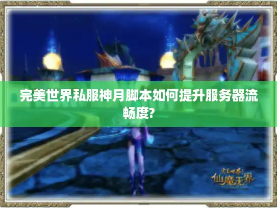 完美世界私服神月脚本如何提升服务器流畅度?