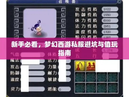 新手必看，梦幻西游私服避坑与值玩指南