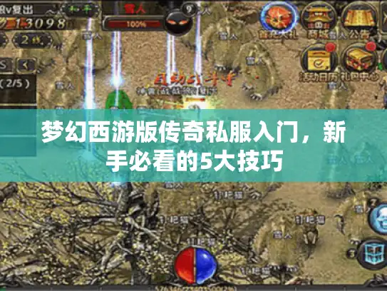 梦幻西游版传奇私服入门，新手必看的5大技巧