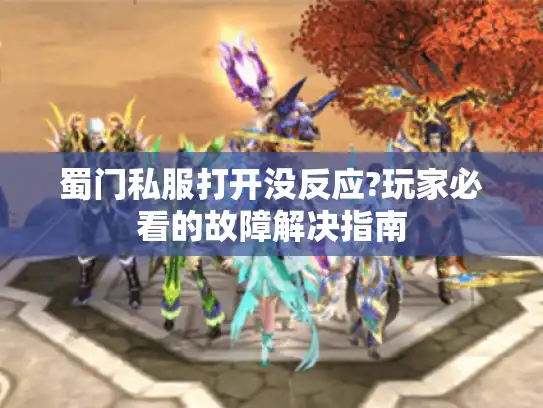 蜀门私服打开没反应?玩家必看的故障解决指南
