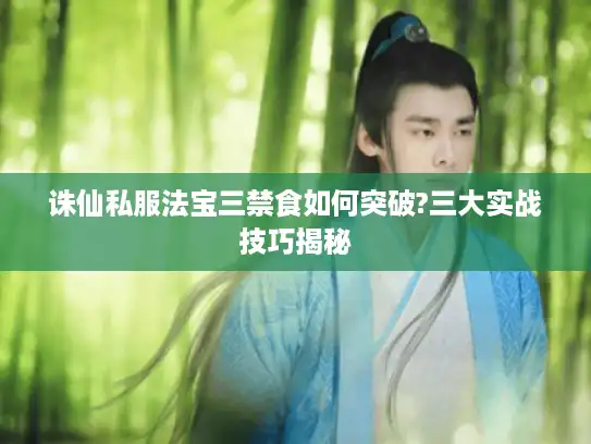 诛仙私服法宝三禁食如何突破?三大实战技巧揭秘 诛仙私服法宝三禁食如何突破?三大实战技巧揭秘