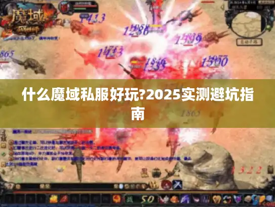 什么魔域私服好玩?2025实测避坑指南