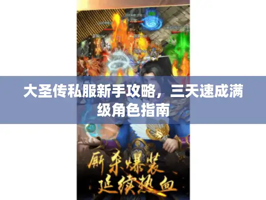 大圣传私服新手攻略，三天速成满级角色指南