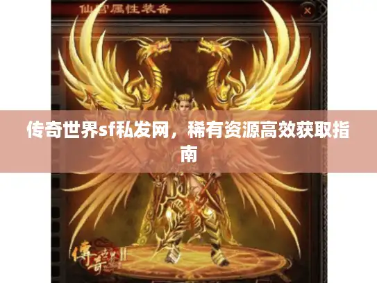 传奇世界sf私发网,稀有资源高效获取指南 传奇世界sf私发网,稀有资源高效获取指南