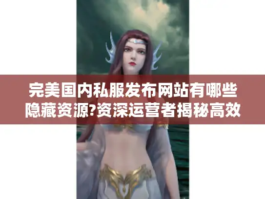 完美国内私服发布网站有哪些隐藏资源?资深运营者揭秘高效搭建技巧