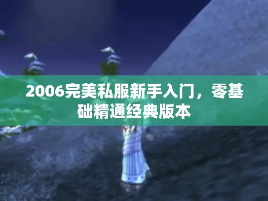 2006完美私服新手入门，零基础精通经典版本