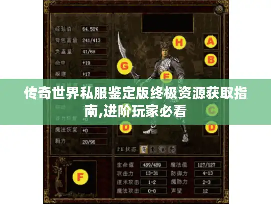 传奇世界私服鉴定版终极资源获取指南,进阶玩家必看 传奇世界私服鉴定版终极资源获取指南,进阶玩家必看