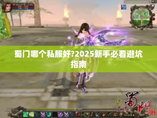 蜀门哪个私服好?2025新手必看避坑指南