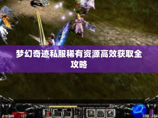 梦幻奇迹私服稀有资源高效获取全攻略