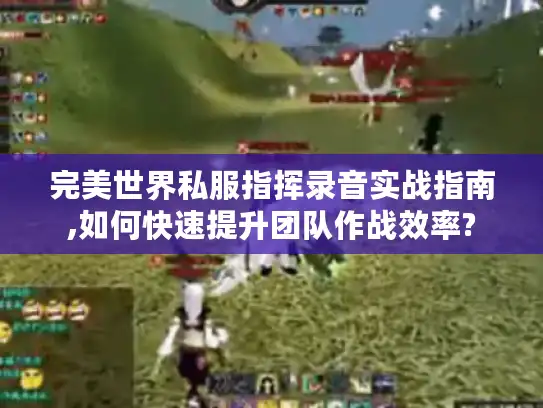 完美世界私服指挥录音实战指南,如何快速提升团队作战效率?