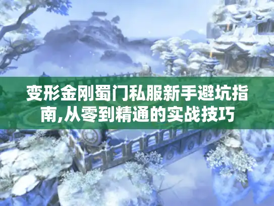 变形金刚蜀门私服新手避坑指南,从零到精通的实战技巧