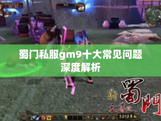 蜀门私服gm9十大常见问题深度解析 蜀门私服gm9十大常见问题深度解析