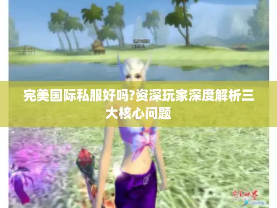 完美国际私服好吗?资深玩家深度解析三大核心问题 完美国际私服好吗?资深玩家深度解析三大核心问题