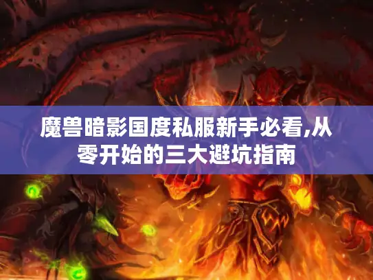 魔兽暗影国度私服新手必看,从零开始的三大避坑指南