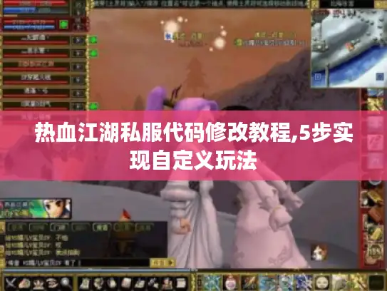 热血江湖私服代码修改教程,5步实现自定义玩法