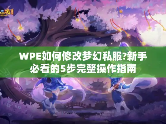WPE如何修改梦幻私服?新手必看的5步完整操作指南