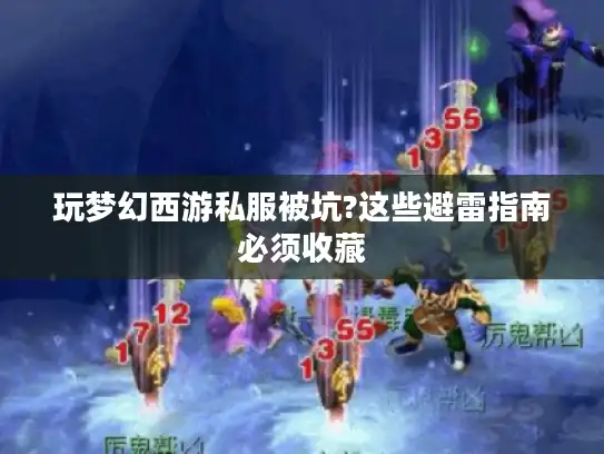 玩梦幻西游私服被坑?这些避雷指南必须收藏 玩梦幻西游私服被坑?这些避雷指南必须收藏