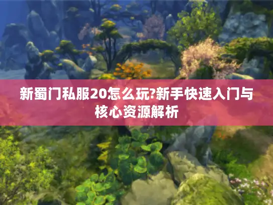 新蜀门私服20怎么玩?新手快速入门与核心资源解析