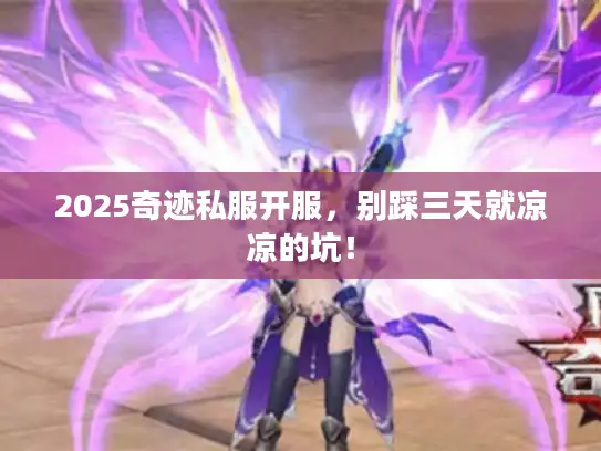 2025奇迹私服开服，别踩三天就凉凉的坑！