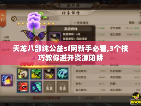 天龙八部纯公益sf网新手必看,3个技巧教你避开资源陷阱 天龙八部纯公益sf网新手必看,3个技巧教你避开资源陷阱