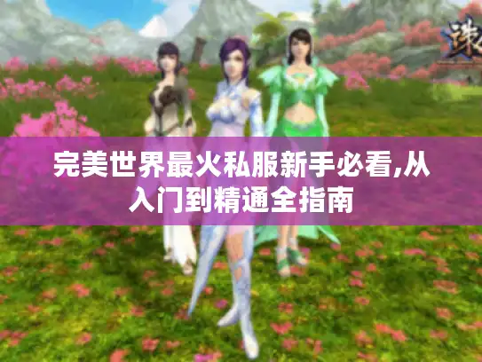 完美世界最火私服新手必看,从入门到精通全指南