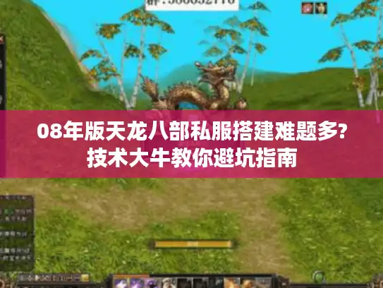 08年版天龙八部私服搭建难题多?技术大牛教你避坑指南 08年版天龙八部私服搭建难题多?技术大牛教你避坑指南