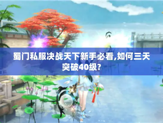 蜀门私服决战天下新手必看,如何三天突破40级? 蜀门私服决战天下新手必看,如何三天突破40级?