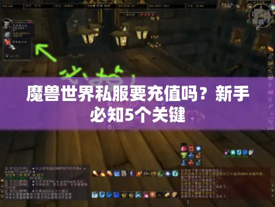 魔兽世界私服要充值吗？新手必知5个关键
