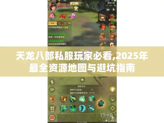天龙八部私服玩家必看,2025年最全资源地图与避坑指南