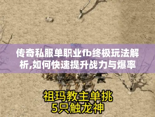 传奇私服单职业fb终极玩法解析,如何快速提升战力与爆率