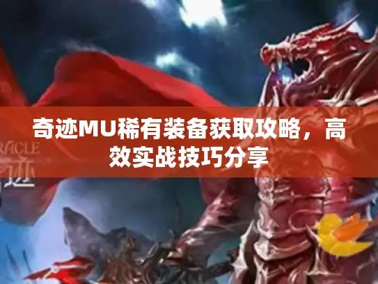 奇迹MU稀有装备获取攻略，高效实战技巧分享