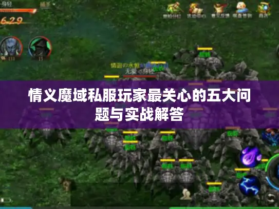 情义魔域私服玩家最关心的五大问题与实战解答