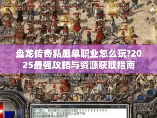 盘龙传奇私服单职业怎么玩?2025最强攻略与资源获取指南
