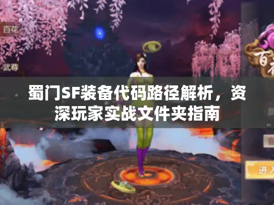 蜀门SF装备代码路径解析，资深玩家实战文件夹指南