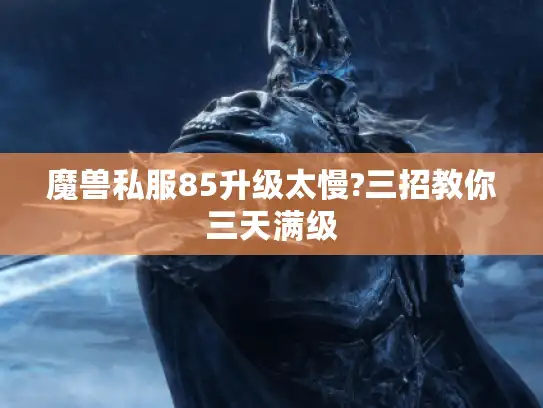 魔兽私服85升级太慢?三招教你三天满级 魔兽私服85升级太慢?三招教你三天满级