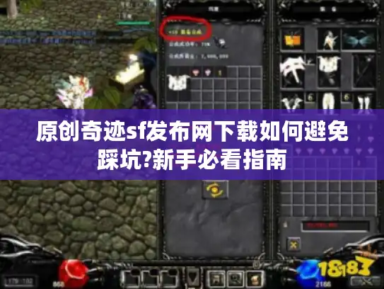 原创奇迹sf发布网下载如何避免踩坑?新手必看指南